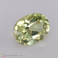 Natural Amblygonite 1.76 Carats Yellowish Green Oval 8x6 mm Loose Gemstone - Image 5
