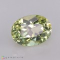 Natural Amblygonite 1.76 Carats Yellowish Green Oval 8x6 mm Loose Gemstone - Image 6