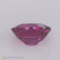 Natural Rhodolite garnet 1.26 Carats Purple Oval 7x6 mm Loose Gemstone - Image 4