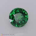 Natural Tsavorite garnet 0.72 Carats Chrome Green Round 5x4 mm Loose Gemstone - Image 4