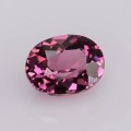 Natural Malaya garnet 1.08 Carats Purplish Pink Oval 7x5 mm Loose Gemstone - Image 1