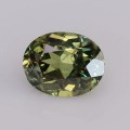 Natural Demantoid garnet 1.04 Carats Greenish Yellow Oval 6x5 mm Loose Gemstone - Image 2