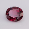 Natural Rhodolite garnet 5.21 Carats Purplish Pink Oval 11x10 mm Loose Gemstone - Image 4