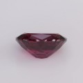 Natural Rhodolite garnet 5.21 Carats Purplish Pink Oval 11x10 mm Loose Gemstone - Image 3
