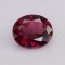 rhodolite garnet  5.21cts - 11x10mm