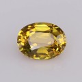 Natural Sapphire 1.24 Carats Golden Yellow with Blue Green Tint Oval 7x5 mm Loose Gemstone - Image 6