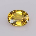 Natural Sapphire 1.24 Carats Golden Yellow with Blue Green Tint Oval 7x5 mm Loose Gemstone - Image 2
