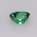 Natural Tsavorite garnet 0.40 Carats Chrome Green Oval 5x4 mm Loose Gemstone - Image 3