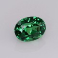 Natural Tsavorite garnet 0.40 Carats Chrome Green Oval 5x4 mm Loose Gemstone - Image 4