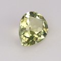 Natural Amblygonite 1.48 Carats Yellowish Green Pear 9x7 mm Loose Gemstone - Image 5