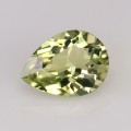 Natural Amblygonite 1.48 Carats Yellowish Green Pear 9x7 mm Loose Gemstone - Image 7