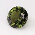 Natural Tourmaline 9.60 Carats Hunter Green Round 13x9 mm Loose Gemstone - Image 3
