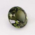 Natural Tourmaline 9.60 Carats Hunter Green Round 13x9 mm Loose Gemstone - Image 5