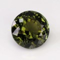 Natural Tourmaline 9.60 Carats Hunter Green Round 13x9 mm Loose Gemstone - Image 6