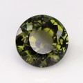 Natural Tourmaline 9.60 Carats Hunter Green Round 13x9 mm Loose Gemstone - Image 7