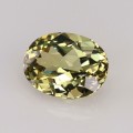 Natural Grossular garnet 1.84 Carats Yellow Oval 9x7 mm Loose Gemstone - Image 2