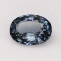 Natural Spinel 3.38 Carats Steel Blue Oval 11x8 mm Loose Gemstone - Image 2