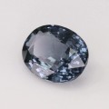 Natural Spinel 3.38 Carats Steel Blue Oval 11x8 mm Loose Gemstone - Image 3