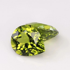 Peridot Pair  8.66cts - 12x10mm
