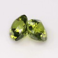 Natural Peridot Pair 8.66 Carats Green Pear 12x10 mm Loose Gemstone - Image 3