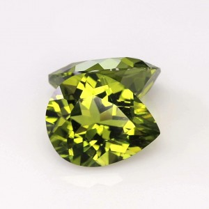 Peridot Pair  8.66cts - 12x10mm