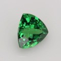 Natural Tsavorite garnet 0.42 Carats Chrome Green Trilliant  5x3 mm Loose Gemstone - Image 5