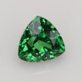 Natural Tsavorite garnet 0.42 Carats Chrome Green Trilliant  5x3 mm Loose Gemstone - Image 7