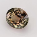 Natural Tourmaline 1.36 Carats Pink to Mild Green Oval 7x6 mm Loose Gemstone - Image 3