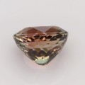 Natural Tourmaline 1.36 Carats Pink to Mild Green Oval 7x6 mm Loose Gemstone - Image 4