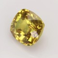 Natural Sapphire 1.84 Carats Golden Yellow Cushion 7x6 mm Loose Gemstone - Image 3