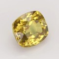 Natural Sapphire 1.84 Carats Golden Yellow Cushion 7x6 mm Loose Gemstone - Image 6