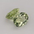 Natural Amblygonite pair 2.85 Carats Yellowish Green Oval 8x6 mm Loose Gemstone - Image 4