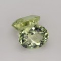 Natural Amblygonite pair 2.85 Carats Yellowish Green Oval 8x6 mm Loose Gemstone - Image 5