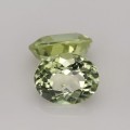 Natural Amblygonite pair 2.85 Carats Yellowish Green Oval 8x6 mm Loose Gemstone - Image 1
