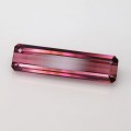 Natural Tourmaline 14.35 Carats Champagne Pink Emerald Cut 29x8 mm Loose Gemstone - Image 2