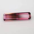 Natural Tourmaline 14.35 Carats Champagne Pink Emerald Cut 29x8 mm Loose Gemstone - Image 7