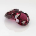 Natural Rhodolite garnet pair 12.96 Carats Purplish Pink Round 11x7 mm Loose Gemstone - Image 5