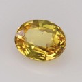 Natural Sapphire 1.10 Carats Golden Yellow Oval 7x5 mm Loose Gemstone - Image 2
