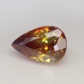 Natural Sphalerite 16.52 Carats Golden Yellow Orange Pear 17x11 mm Loose Gemstone - Image 3