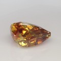 Natural Sphalerite 16.52 Carats Golden Yellow Orange Pear 17x11 mm Loose Gemstone - Image 4