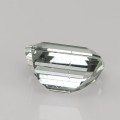Natural Acrolite tourmaline 3.13 Carats Half White Emerald Cut 9x7 mm Loose Gemstone - Image 4
