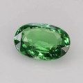 Natural Tsavorite garnet 2.45 Carats Chrome Green Oval 10x7 mm Loose Gemstone - Image 2