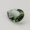 Natural Moldavite 4.18 Carats Hunter Green Pear 15x10 mm Loose Gemstone - Image 2