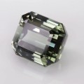 Natural Tourmaline 26.16 Carats Ash Green Emerald Cut 16x14 mm Loose Gemstone - Image 3