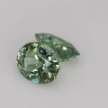 Natural Demantoid garnet pair 0.72 Carats Green Oval 4x3 mm Loose Gemstone - Image 2
