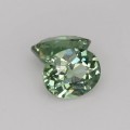 Natural Demantoid garnet pair 0.72 Carats Green Oval 4x3 mm Loose Gemstone - Image 6