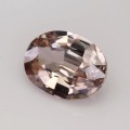 Natural Zircon 3.30 Carats Champagne Oval 10x7 mm Loose Gemstone - Image 2
