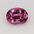 Natural Spinel 1.56 Carats Hot Pink Oval 7x6 mm Loose Gemstone - Image 1