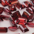 Natural Spessartite garnet 46 Carats Coke Red  Emerald 7x5 mm Loose Gemstone - Image 5