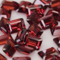 Natural Spessartite garnet 46 Carats Coke Red  Emerald 7x5 mm Loose Gemstone - Image 1